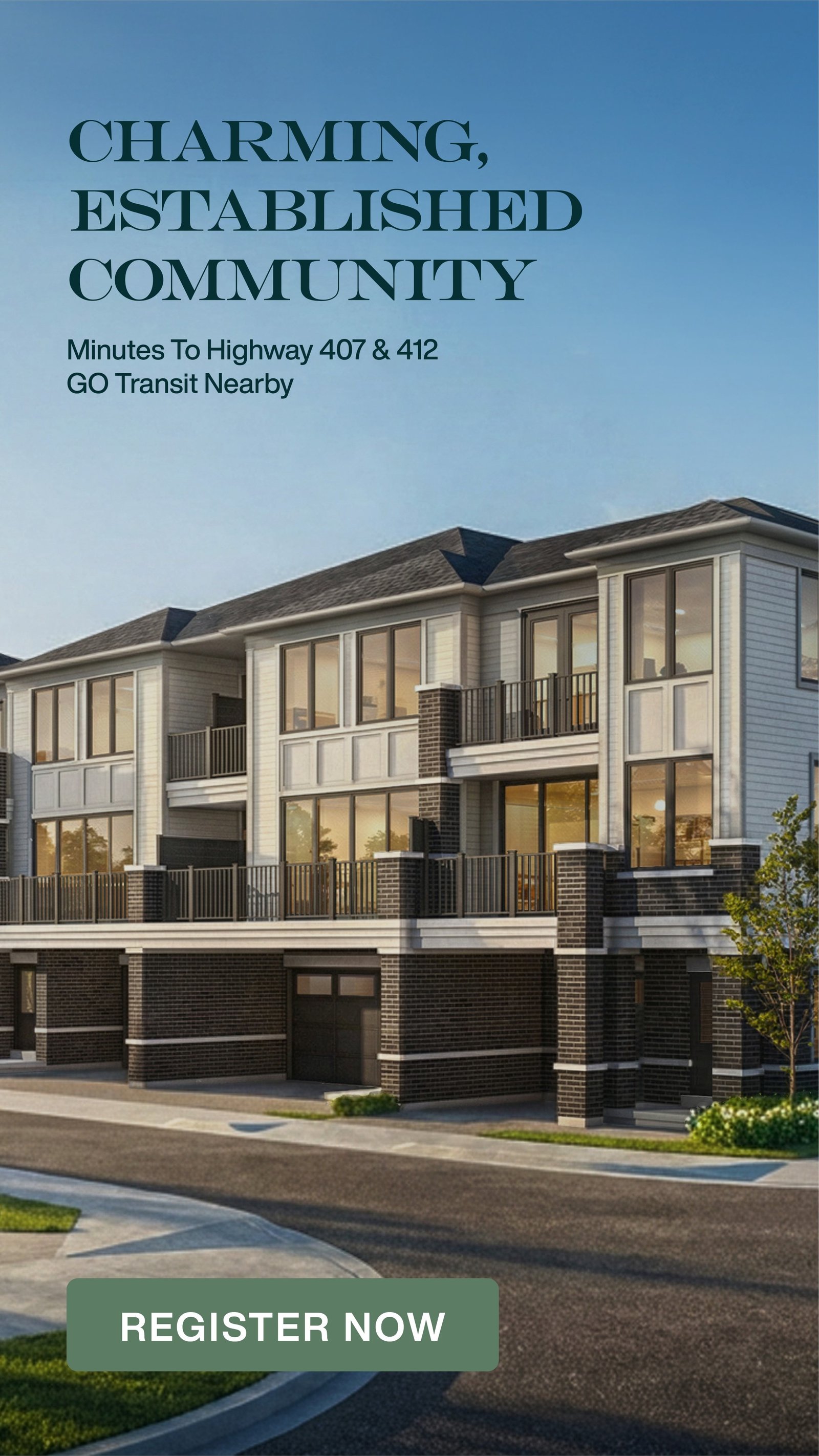 Brooklin Vue — Townhomes & Single-Detached Homes in North Whitby